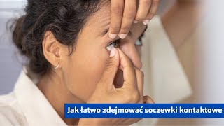 Jak zdejmować soczewki kontaktowe jednodniowe [upl. by Annayram807]