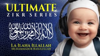 La ilaha illallah Muhammadur Rasulullah Zikir Beautiful Babies Lullaby for Sleeping  Poem for kids [upl. by Ailelc987]