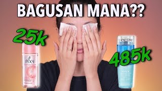 BATTLE MAKEUP REMOVER  Lokal VS High End  Pixy VS Lancome [upl. by Filide]