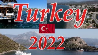 Fethiye 4K  Turkey Summer 2022  Oludeniz Hisaronu Calis Beach Kayakoy Garcia Resort and Spa [upl. by Bortman]