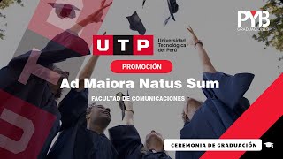 GRADUACIÓN DE LA UNIVERSIDAD TECNOLÓGICA DEL PERÚ  COMUNICACIONES [upl. by Amir112]