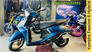 2024 Yamaha Fascino S Smart Hybrid Full Detailed Review ❤️ Price amp Features 🔥 Better Than Ntorq [upl. by Ettedo569]