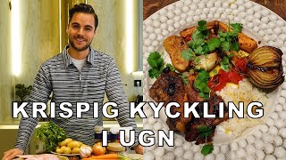 KRISPIG Kyckling i ugn [upl. by Nosna]