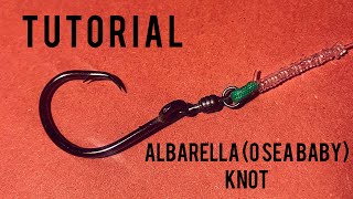 Albarella o Sea Baby Knot con e senza redancia TUTORIAL [upl. by Burget]