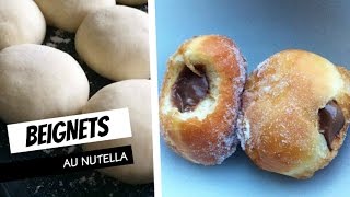 Beignet au Nutella inratable  Cookwithso [upl. by Odlopoel]