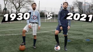 FOOTBALL 1930 vs FOOTBALL 2021 Équipement complet [upl. by Wileen]