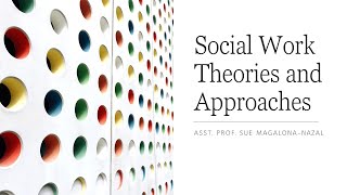 Social Work Theories and Approaches [upl. by Kimberlee]