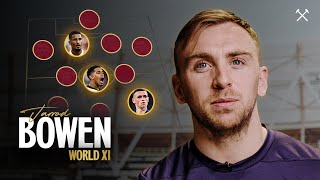 Jarrod Bowens Ultimate World XI 🔥  West Ham football [upl. by Ranson]