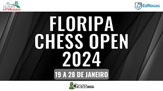 AO VIVO  8ª Rodada X Floripa Chess Open 2024 [upl. by Sigismondo]