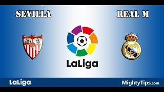 SEVILLA VS REAL MADRID LIGA SANTANDER EN VIVO 15012017 [upl. by Aseret]