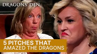 Top 5 Pitches That Have Astounded The Dragons  Vol 1 COMPILATION  Dragons Den [upl. by Caldera909]