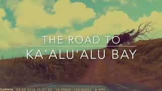 Road to Kaalualu Bay Kau Big Island of Hawaii  TIMELAPSE [upl. by Enimsay613]