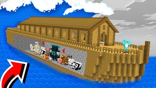 I Built Noah’s Ark For EVERY ANIMAL in Minecraft [upl. by Aretahs567]