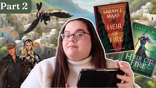 Everything that happened in Heir of Fire by Sarah J Maas Part 2 [upl. by Dorraj]