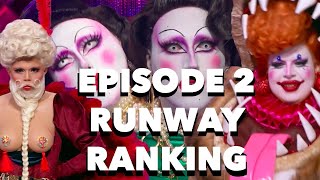 EPISODE 2 RUNWAY RANKING  CANADAS DRAG RACE SEASON 2 [upl. by Alroi366]