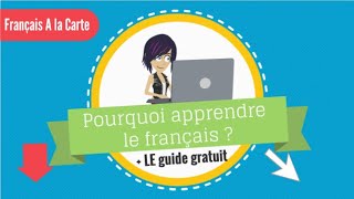 ❔POURQUOI apprendre le français 💖 [upl. by Stanwood]