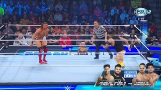 Joaquin Wilde amp del Toro Vs Angel Garza amp Humberto Parte 1  WWE Smackdown 12012024 En Español [upl. by Rosemari]