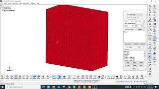 Hex Mesh Sphere inside a block [upl. by Swanhilda]