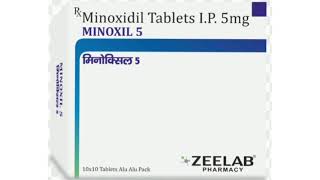 MINOXIL 5 Tablets Minoxidil Tablets IP 5mg [upl. by Tacklind]