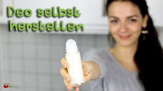 DIY DEO selber machen – Natürliches Deo ohne Aluminium  gesund amp vegan [upl. by Josi]