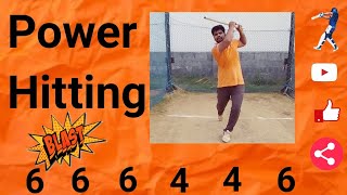 Power Hitting Sixes  Cricket Batting Techniques  【Telugu】 [upl. by Norvell]