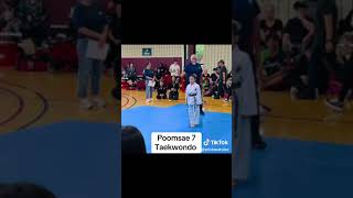 Poomsae 7 Taekwondo Form 7 [upl. by Morrie]