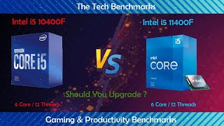 intel i5 10400F vs intel i5 11400FHow much performance differenceWhich one worth buying [upl. by Nelleeus]