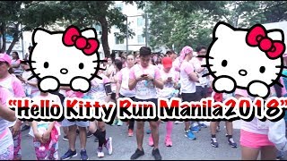 HELLO KITTY FUN RUN MANILA 2018 [upl. by Htelimay]