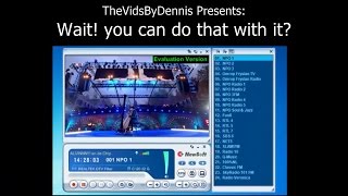 Using and installing a USB DVB T Receiver  TheVidsByDennis [upl. by Aholah879]