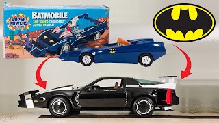 How a 1984 Batmobile Toy Influenced the design of Knight Riders Super Pursuit Mode KITT  Auction [upl. by Aifoz]