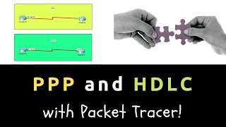 PPP HDLC Configuration in Cisco Packet Tracer [upl. by Goat]