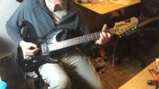 Washburn N2 test Seymour Duncan Custom Custom  Pearly Gates [upl. by Tavey]