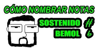 SOSTENIDOS Y BEMOLES  Cómo Nombrar las Notas  Teoría Bajo Quinto [upl. by Nataline]