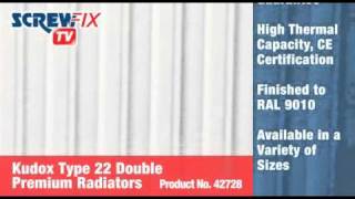 Screwfix Kudox Type 22 Double Premium Radiators [upl. by Jeanie]