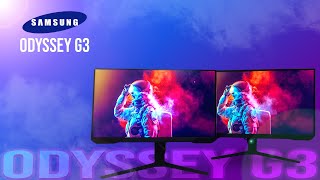 Monitor 24 inch vs 27 inch Type Yang Sama Apa Bedanya  Samsung Odyssey G3 [upl. by Akelahs655]