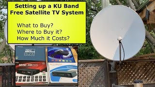 Setting up a Basic KU Band Satellite System for Satellite TV [upl. by Frankhouse]