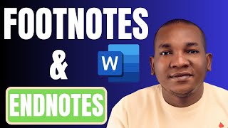 How to Insert Footnotes and Endnotes Reference in Microsoft Word in 2024  MS Word Document Tutorial [upl. by Ailisec418]