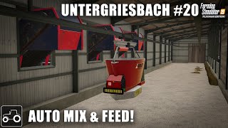 Moving The Cows Into The New Shed  Untergriesbach 20 Farming Simulator 19 Timelapse [upl. by Venn]