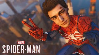 Marvels SpiderMan quotSpidey Unmaskedquot Suit SpiderMan PS4 Mods [upl. by Marlow86]