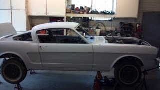 1965 Mustang Fastback Restoration Project Undercarriage inspection all original [upl. by Hillhouse]