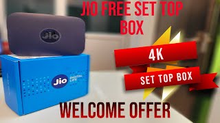 Jio Set Top Box  Free Jio Set Top Box  Jio Fiber  Jio Giga Fiber [upl. by Haimorej723]