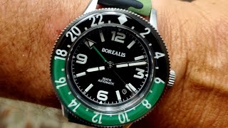 Borealis Sea Storm GMT overview  Borealis ISO style strap [upl. by Oidacra]