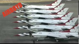 USAF Thunderbirds Joint Base Lewis McChord Air Expo 2012 [upl. by Hilario555]