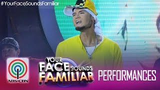 Your Face Sounds Familiar Michael Pangilinan as Jay R  quotBakit Pa Baquot [upl. by Morrissey]