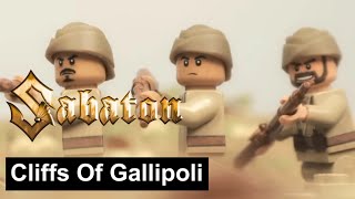 Lego Cliffs of Gallipoli  Sabaton [upl. by Lilias]