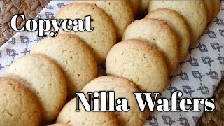 Copycat Nilla Wafers Recipe  Peaches and Cream [upl. by Annaerdna]