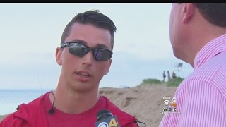 Lifeguard Saves Teen Drowning Off Plum Island [upl. by Quartus519]