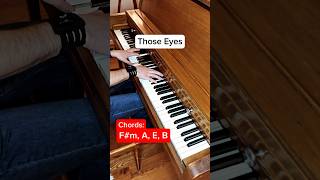 Those Eyes  New west Piano Cover piano newwest thoseeyes pianocover pianotutorial pianist [upl. by Sura]