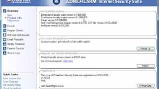 New Zonealarm Serial WORKING [upl. by Derril]