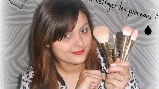 Comment Nettoyer vos Pinceaux maquillage  Facile [upl. by Codd]